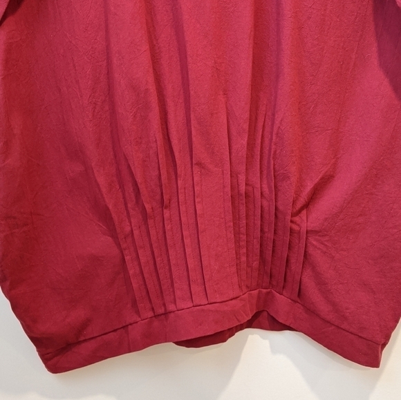 GRACILA burgundy boho dress 3XL SEE MEASUREMENT - Picture 4 of 5